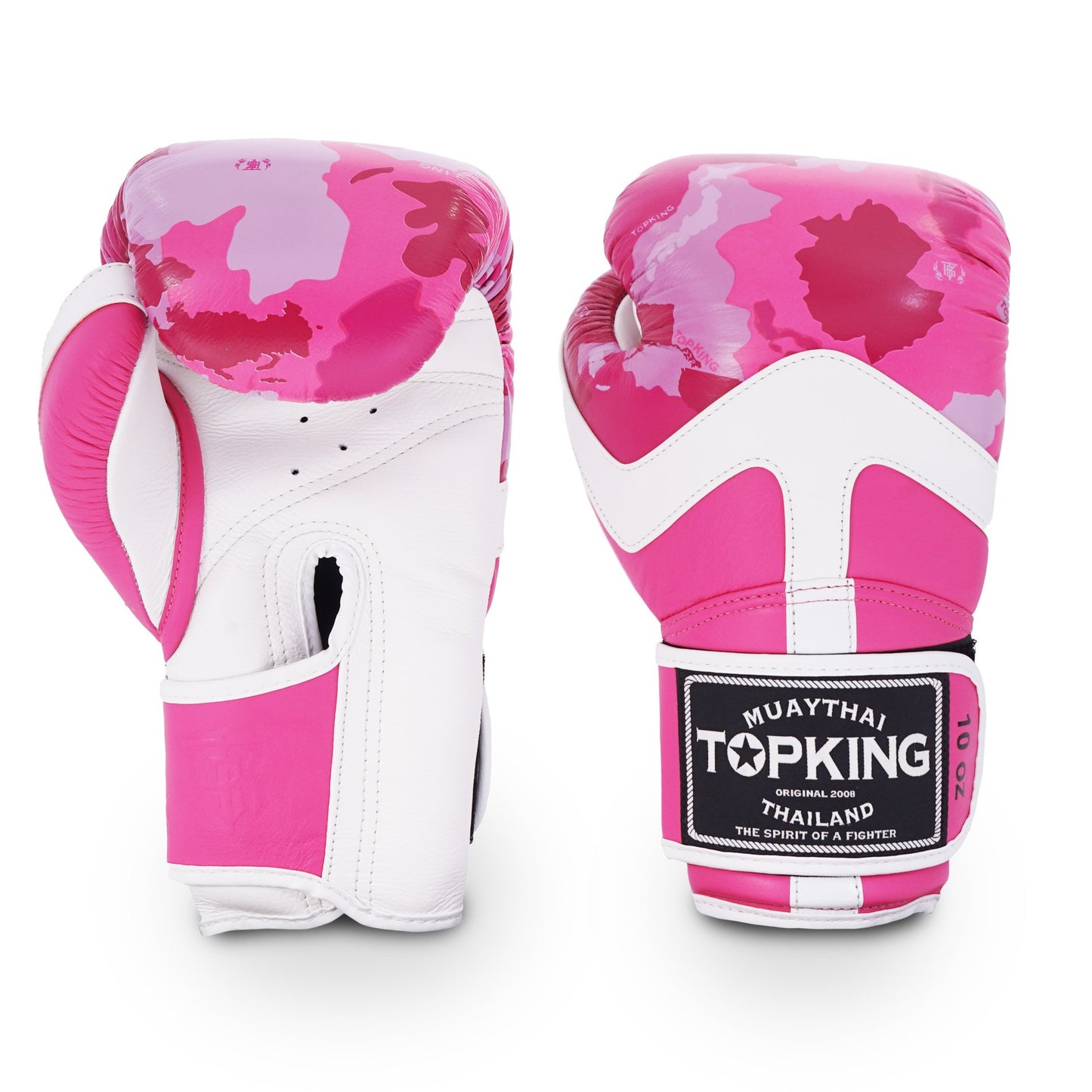 TKB GLOVES CAMOUFLAGE LEATHER HOOK-AND-LOOP