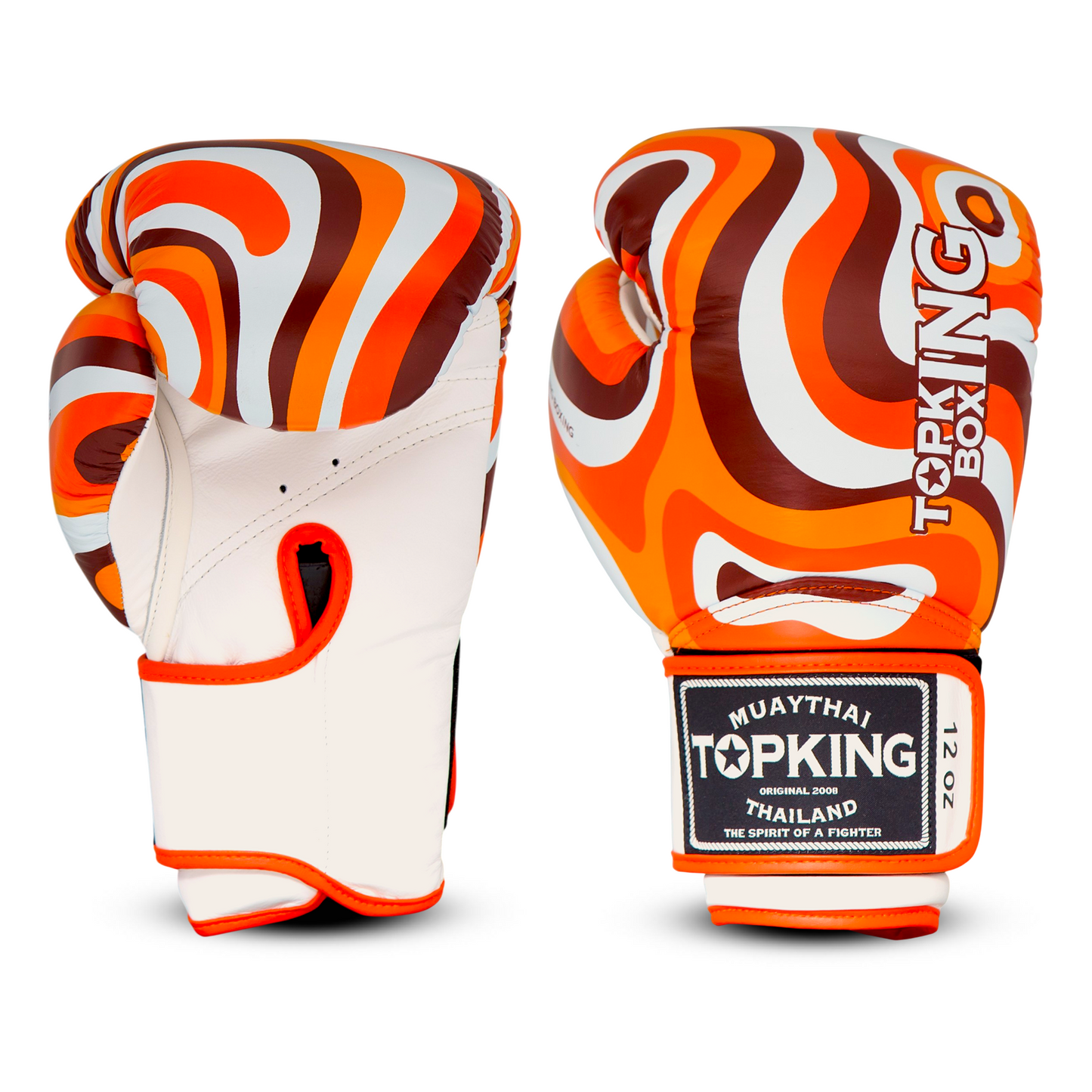 TKB GLOVES TKBGLV LEATHER HOOK-AND-LOOP LAVA