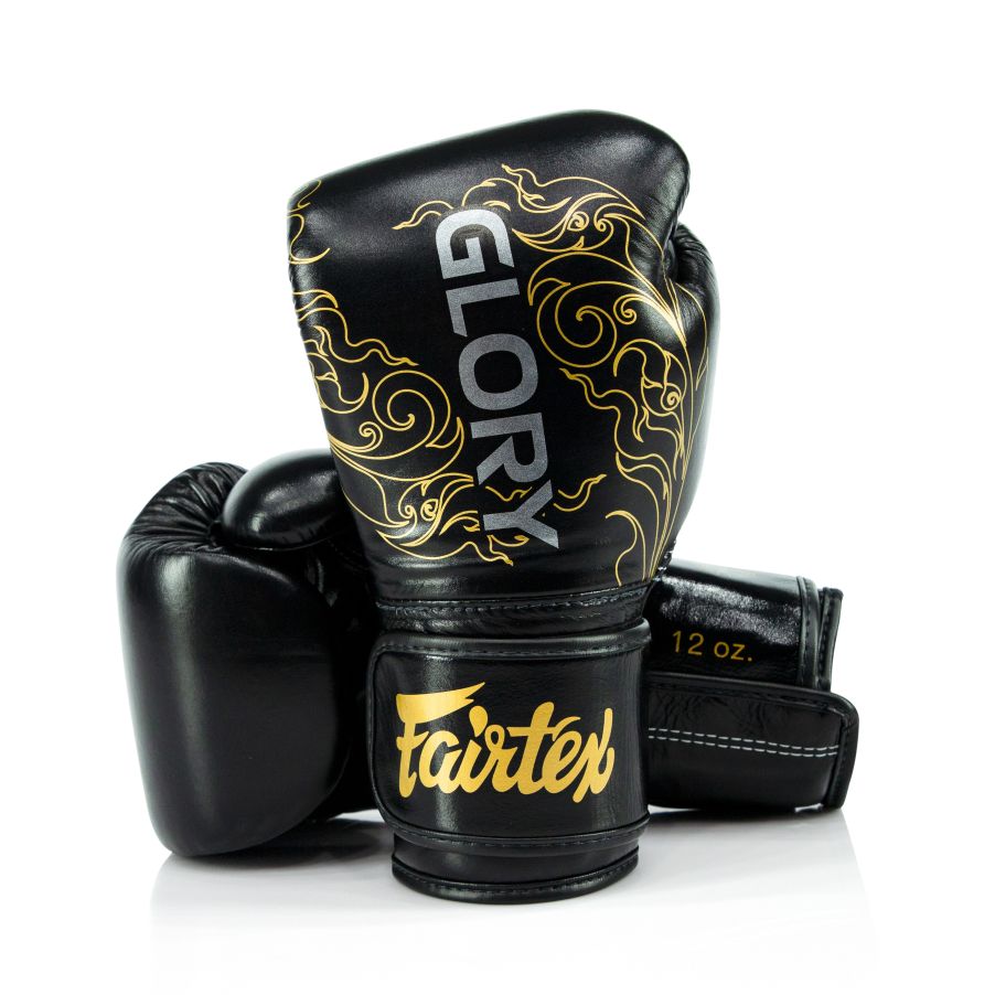 FAIRTEX GLOVES BGVG3 GLORY KICKBOXING LEATHER HOOK-AND-LOOP PREMIUM