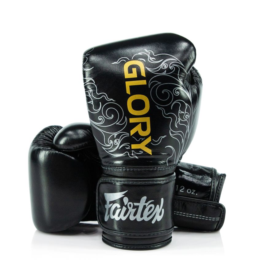 FAIRTEX GLOVES BGVG3 GLORY KICKBOXING LEATHER HOOK-AND-LOOP PREMIUM