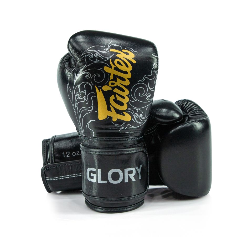 FAIRTEX GLOVES BGVG3 GLORY KICKBOXING LEATHER HOOK-AND-LOOP PREMIUM