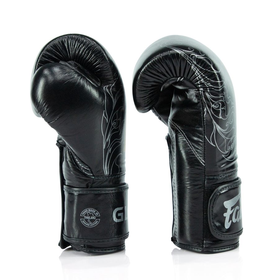 FAIRTEX GLOVES BGVG3 GLORY KICKBOXING LEATHER HOOK-AND-LOOP PREMIUM