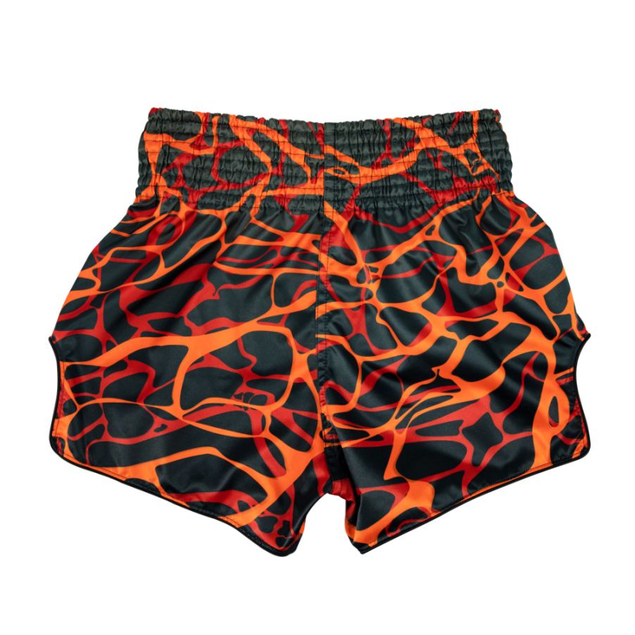 FAIRTEX SHORTS BS1927 & BS1926 MUAY THAI MAGMA 'GREEN' and "RED"