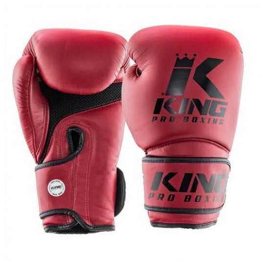 KINGPRO GLOVES STAR MESH3 LEATHER HOOK-AND-LOOP