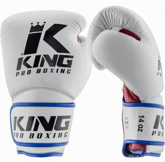 KINGPRO GLOVES STAR1 LEATHER HOOK-AND-LOOP