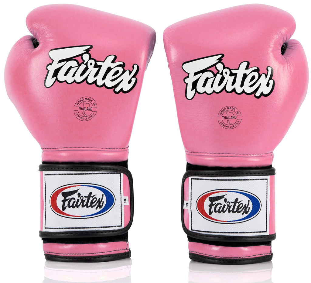 FAIRTEX GLOVES BGV9 LEATHER HOOK-AND-LOOP HEAVY HITTER’S MEXICAN STYLE
