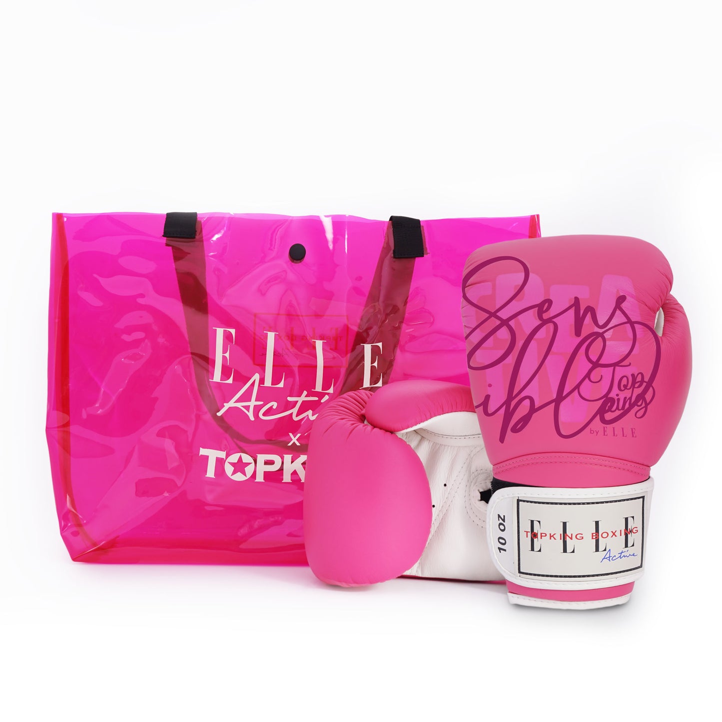 TKB GLOVES TKBGEA01 LEATHER HOOK-AND-LOOP X ELLE