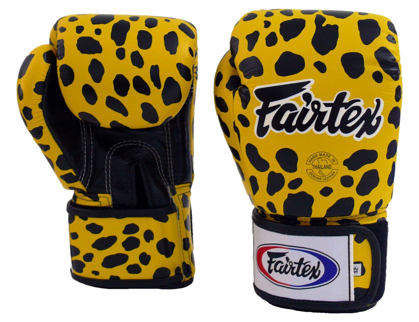 FAIRTEX GLOVES BGV1 LEATHER HOOK-AND-LOOP TIGHT-FIT UNIVERSAL WILD ANIMAL