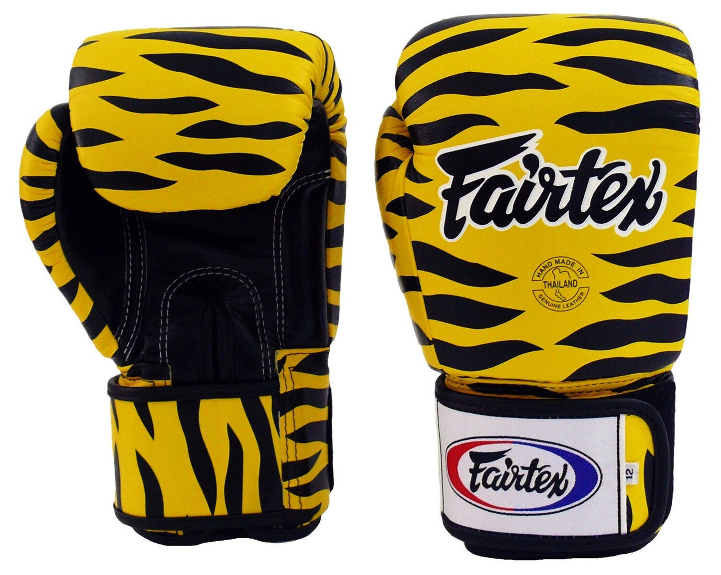 FAIRTEX GLOVES BGV1 LEATHER HOOK-AND-LOOP TIGHT-FIT UNIVERSAL WILD ANIMAL