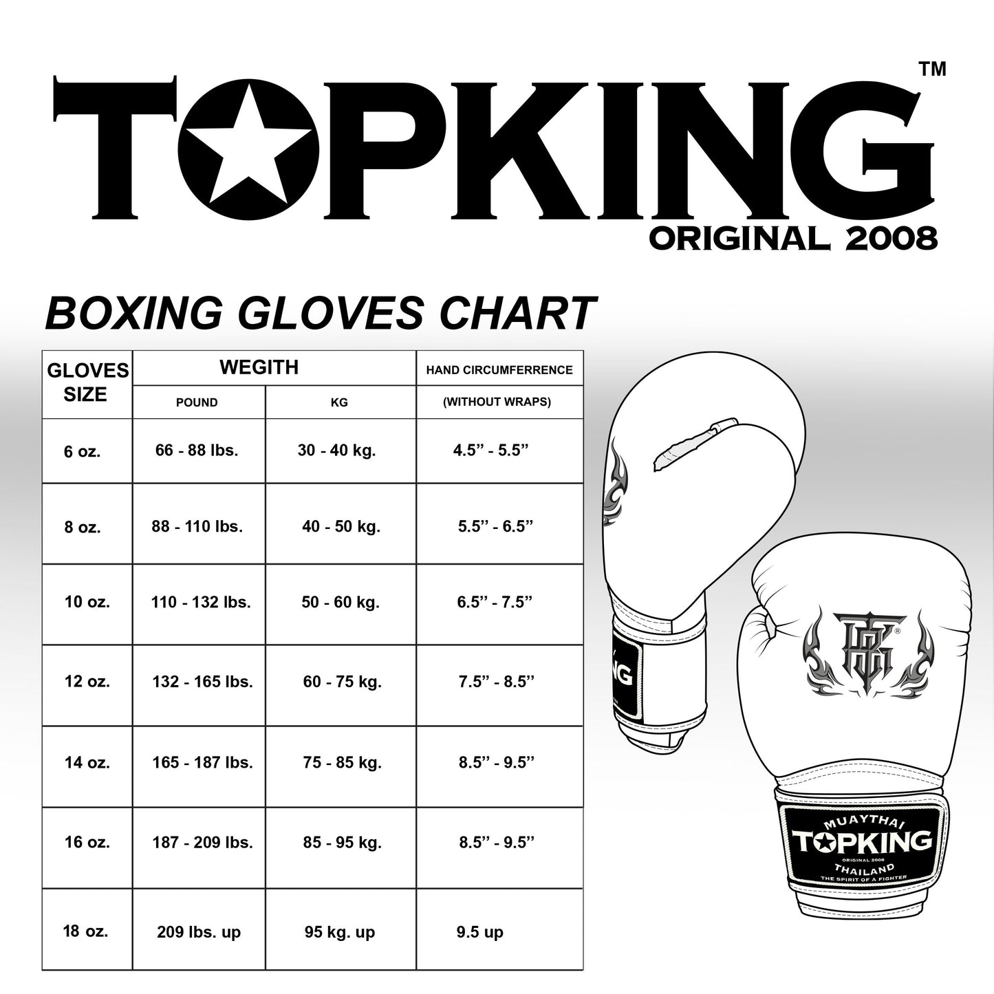 TKB GLOVES TKBGSS-01 LEATHER HOOK-AND-LOOP SUPER STAR