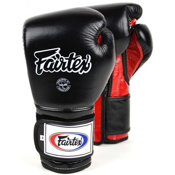 FAIRTEX GLOVES BGV9 LEATHER HOOK-AND-LOOP HEAVY HITTER’S MEXICAN STYLE