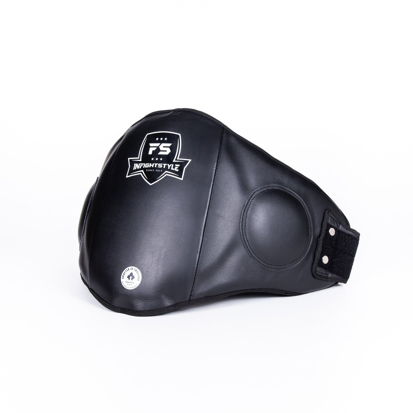 INFIGHTSTYLE BELLY PROTECTION LEATHER HOOK-AND-LOOP