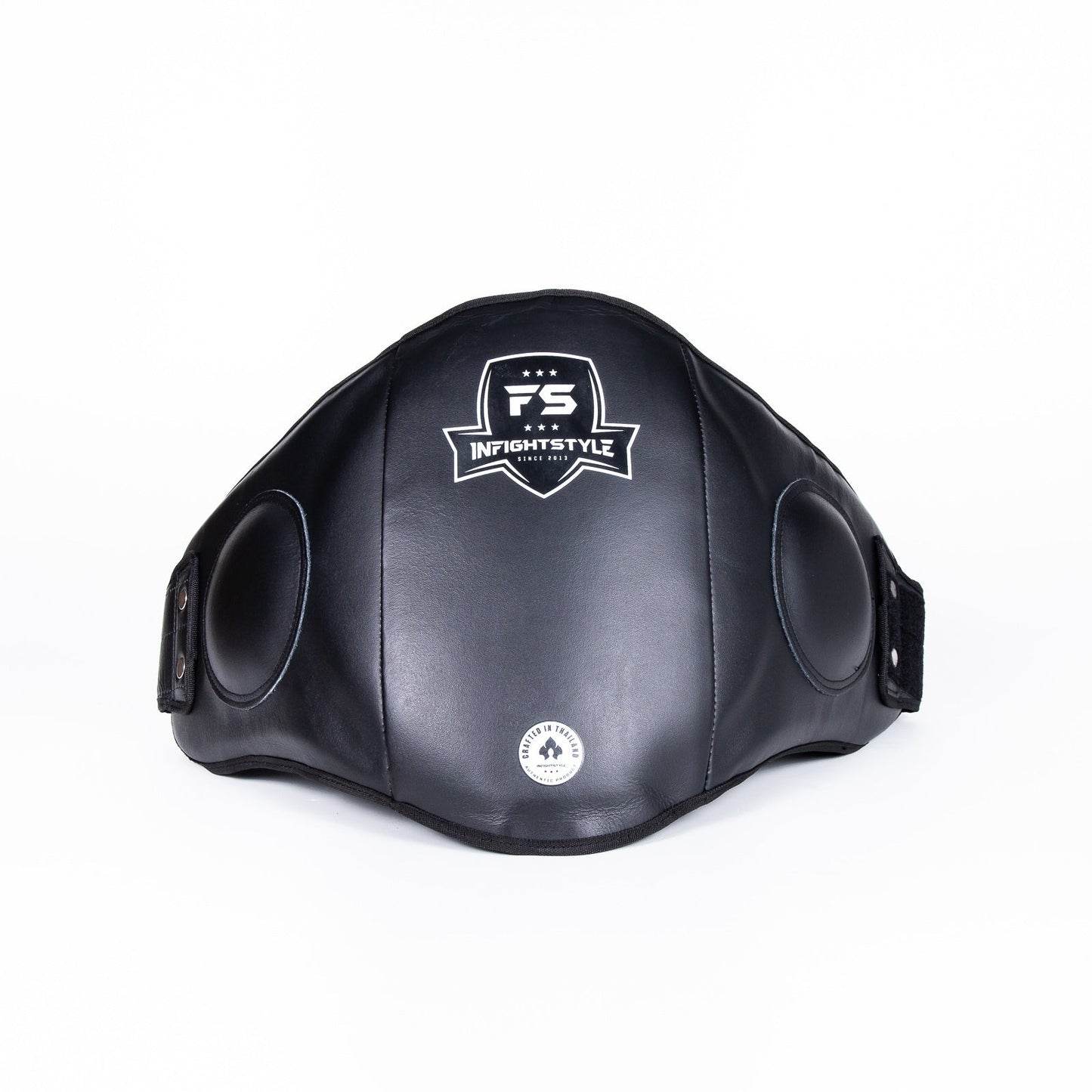 INFIGHTSTYLE BELLY PROTECTION LEATHER HOOK-AND-LOOP