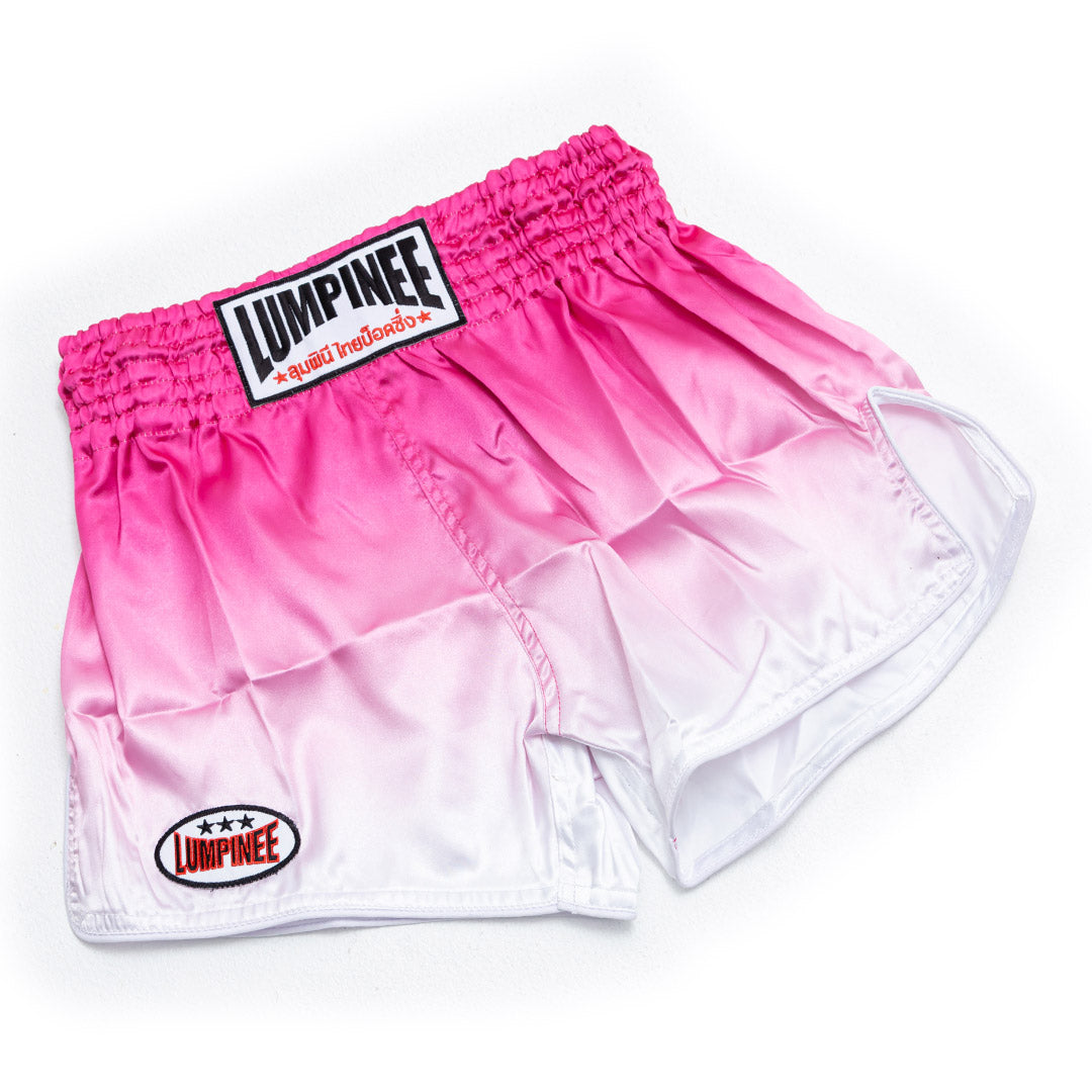 LUMPINEE SHORTS RETRO LUMRTO-FAINTED REAL MUAY THAI PROFESSIONAL