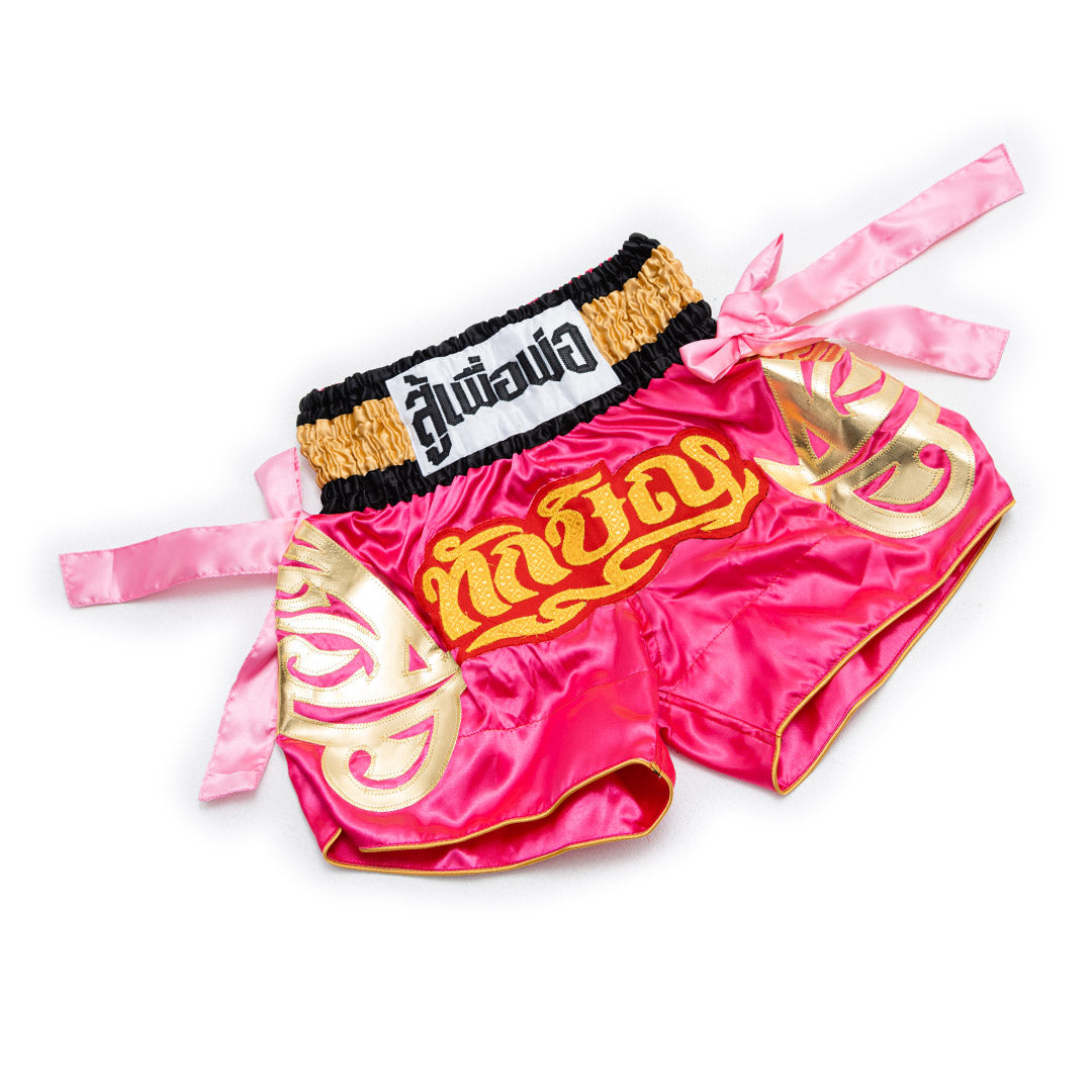 LUMPINEE SHORTS TRADITIONAL RIBBONS TIES BOWS MUAY THAI BEST-SELLER