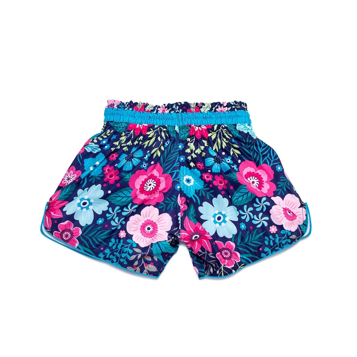 INFIGHTSTYLE SHORTS MUAY THAI RETRO ROSE FLOWERS