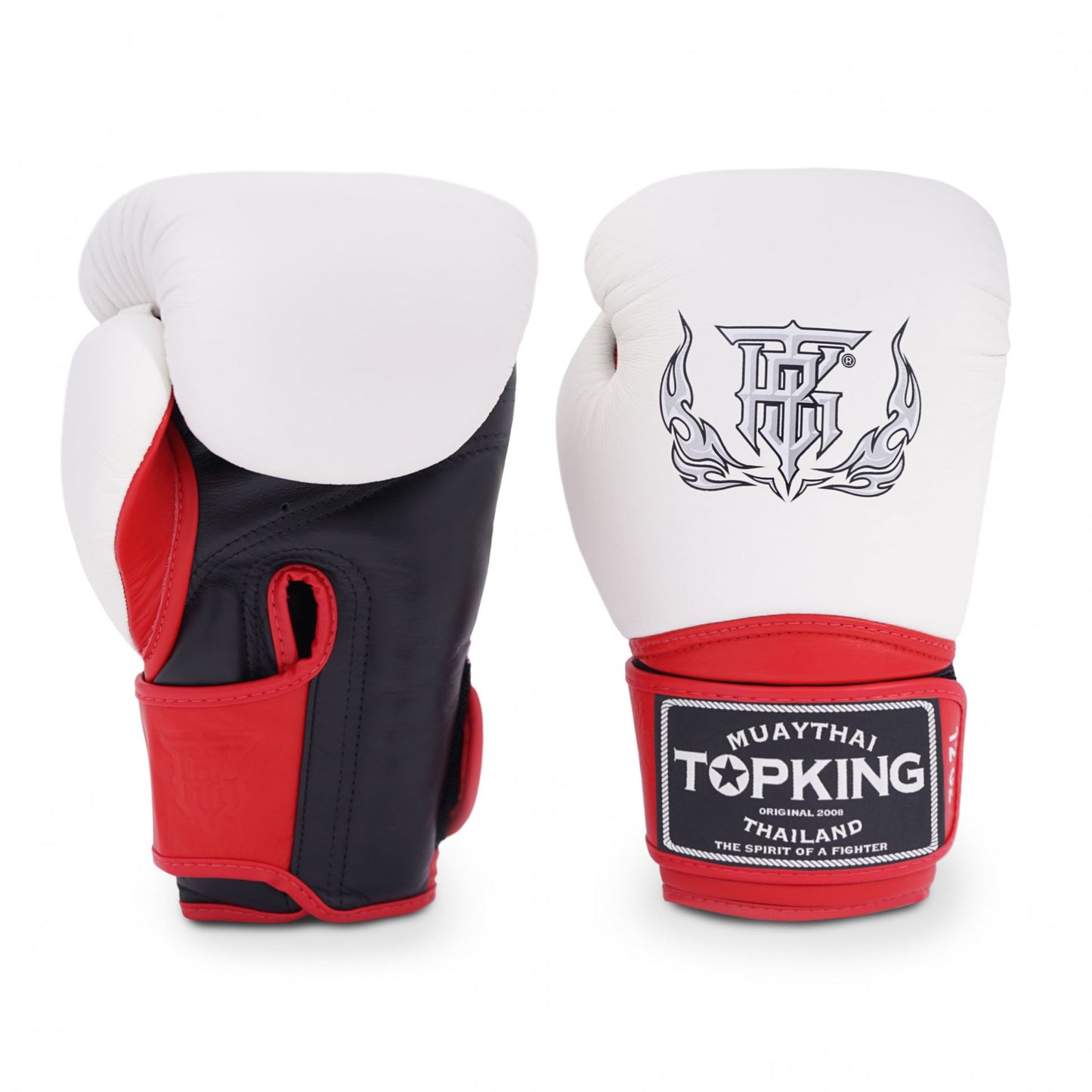 TKB GLOVES TKBGSV LEATHER HOOK-AND-LOOP SUPER TRIPLE TONE
