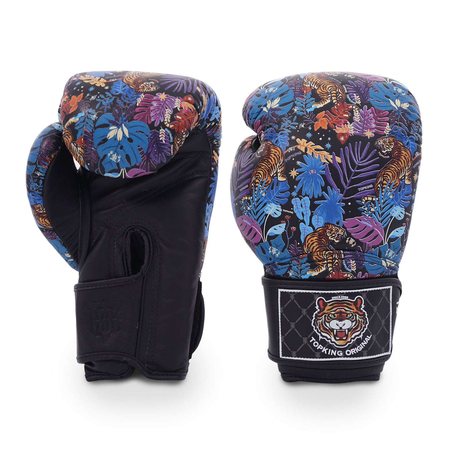 TKB GLOVES TKBGWT LEATHER HOOK-AND-LOOP WILD TIGER KING