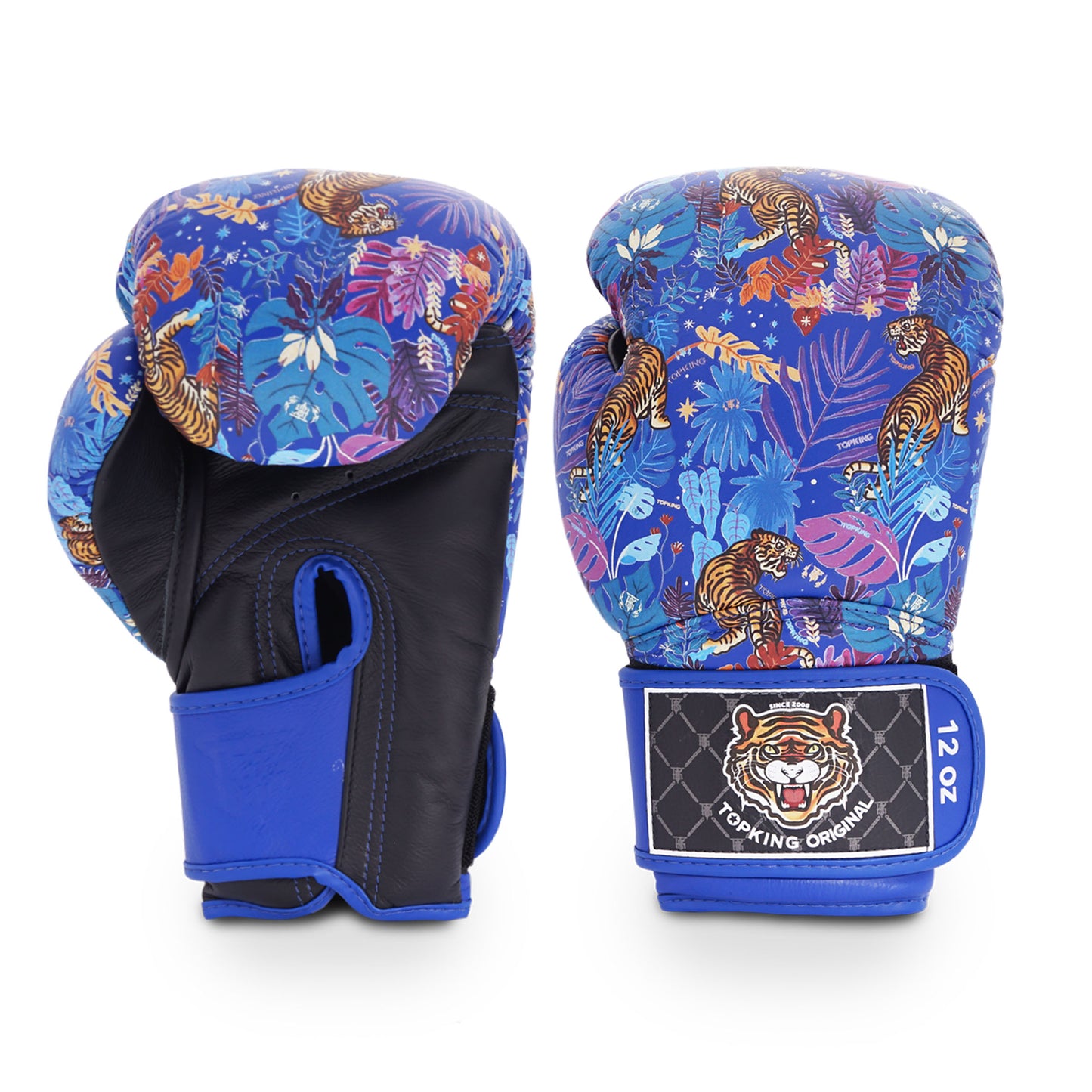 TKB GLOVES TKBGWT LEATHER HOOK-AND-LOOP WILD TIGER KING