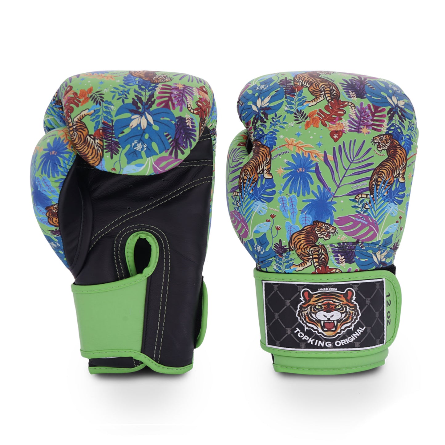 TKB GLOVES TKBGWT LEATHER HOOK-AND-LOOP WILD TIGER KING