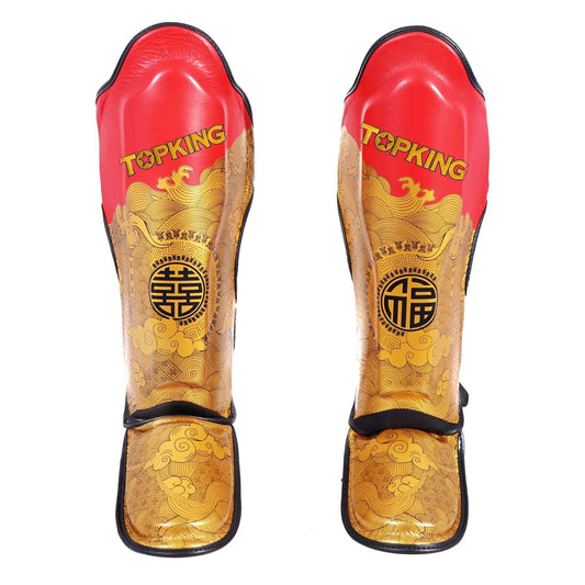 TKB SHIN PROTECTION TKSGCT-CN01 LEATHER HOOK-AND-LOOP