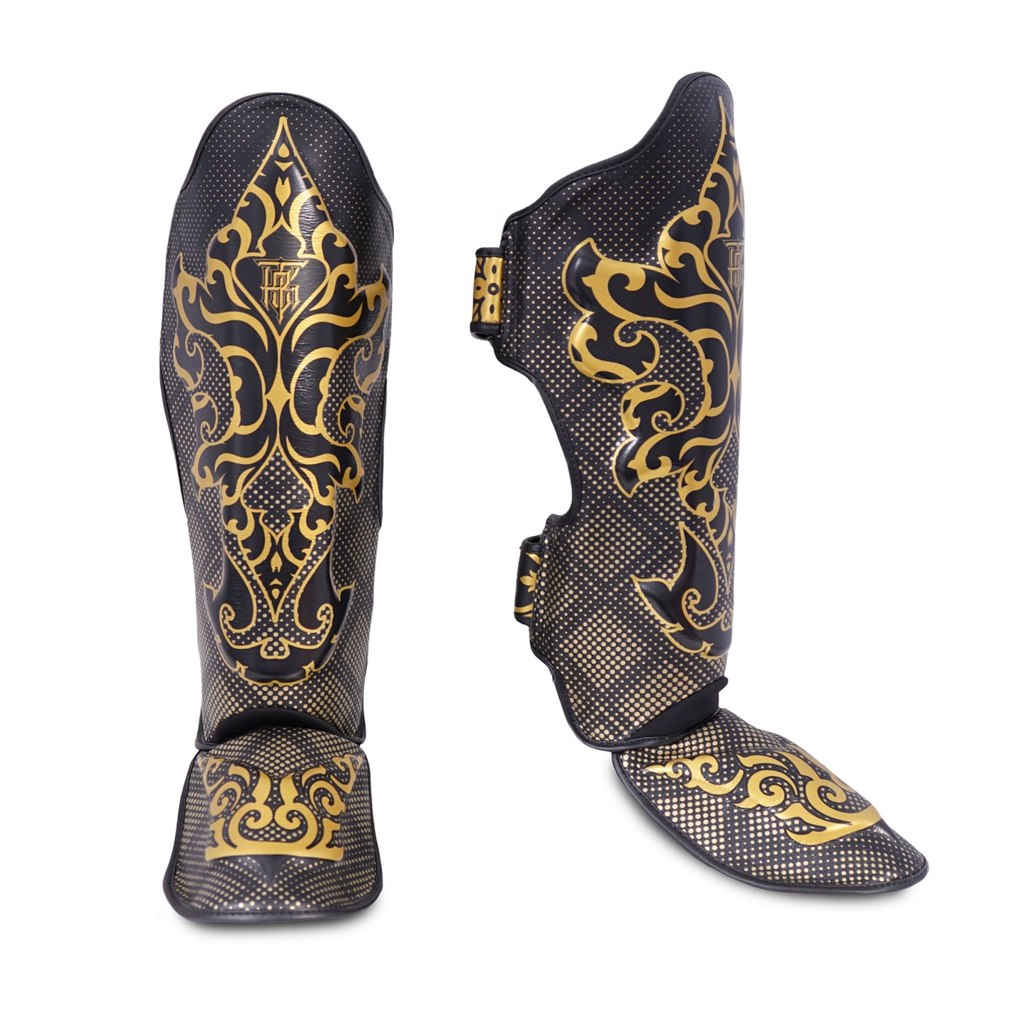 TKB SHIN PROTECTION TKSGKN LEATHER HOOK-AND-LOOP KANOK