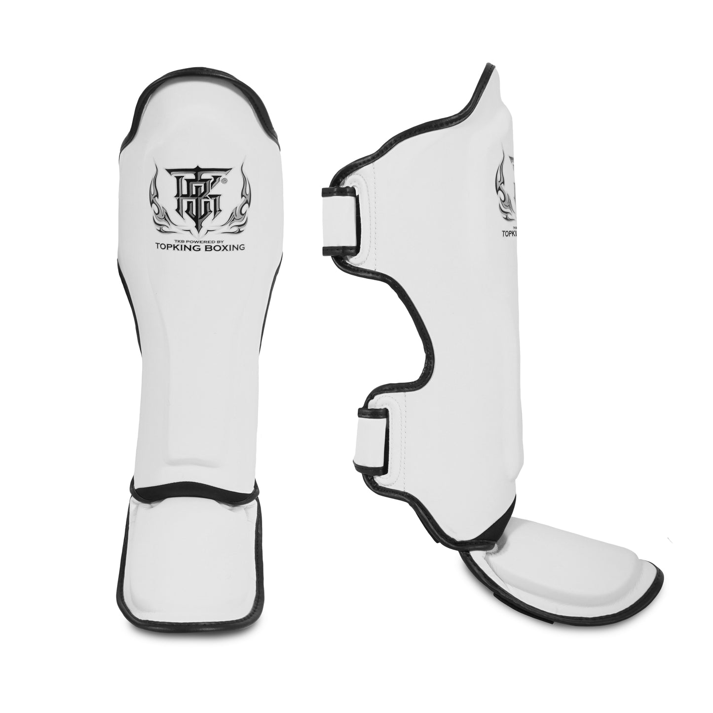TKB SHIN PROTECTION TKSGP LEATHER HOOK-AND-LOOP