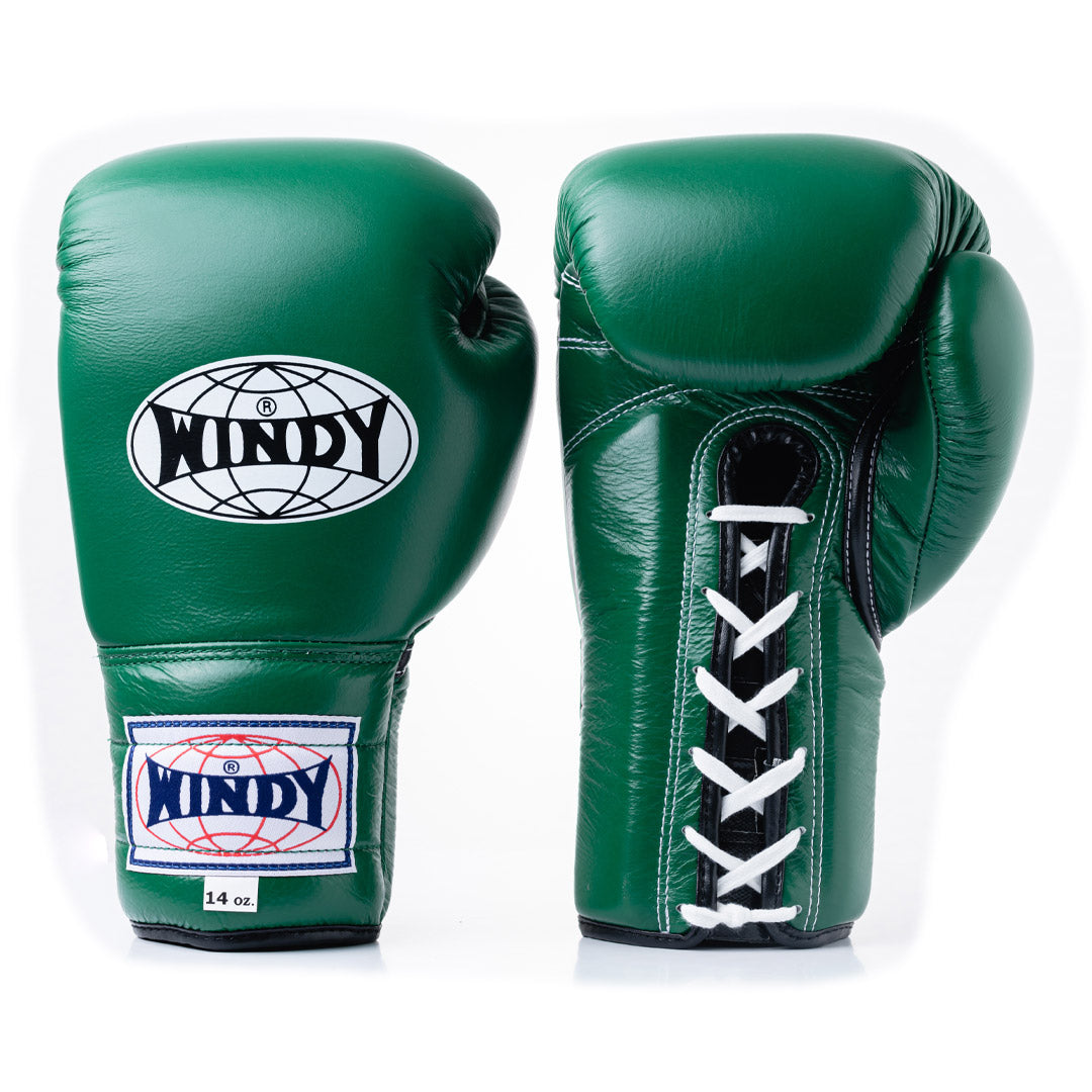 WINDY GLOVES LEATHER LACE-UP BOXING MEXICAN STYLE