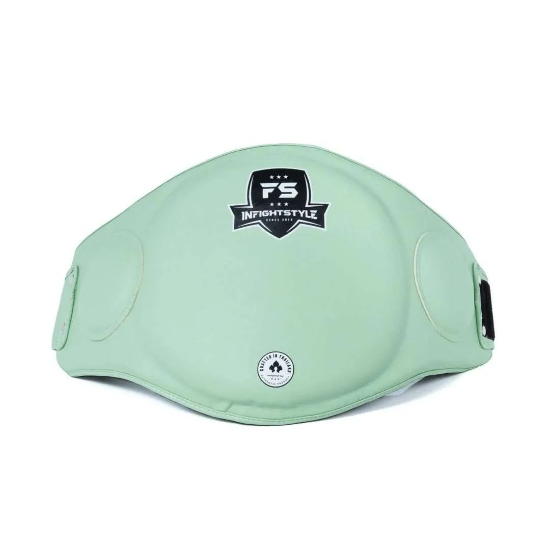 INFIGHTSTYLE BELLY PROTECTION SEMI LEATHER HOOK-AND-LOOP