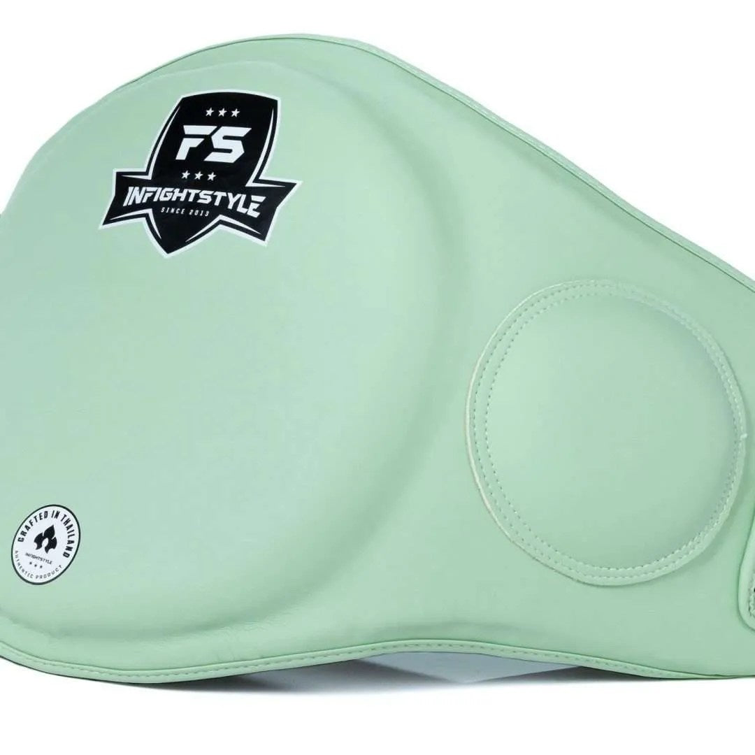 INFIGHTSTYLE BELLY PROTECTION SEMI LEATHER HOOK-AND-LOOP