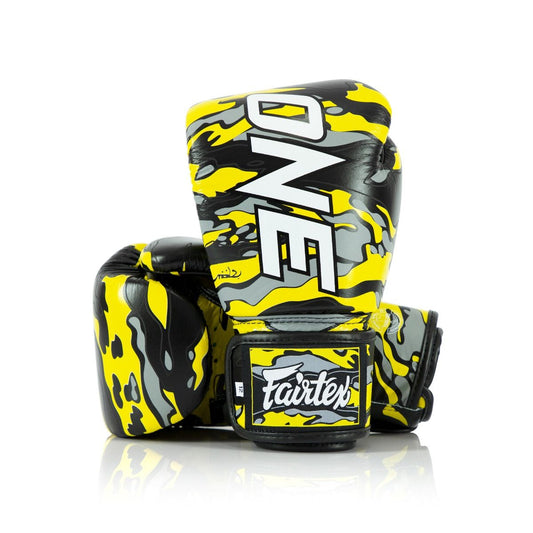 FAIRTEX GLOVES BGV LEATHER HOOK-AND-LOOP PREMIUM ONE X MR SABOTAGE