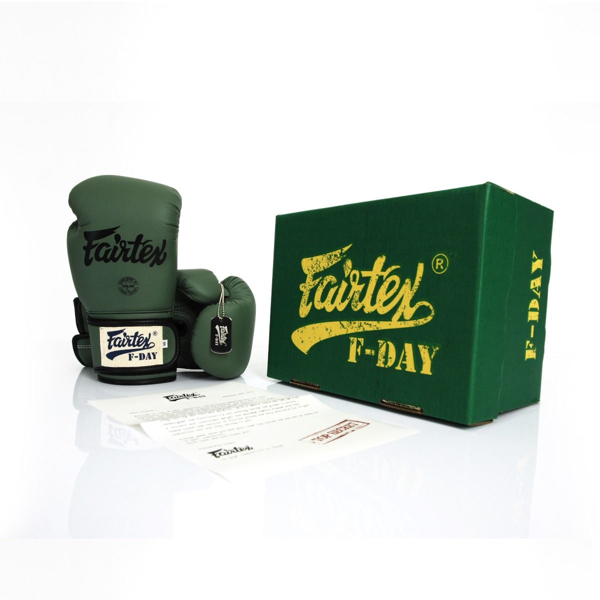 FAIRTEX GLOVES BGV11 MICROFIBER HOOK-AND-LOOP LIMITED EDITION F-DAY