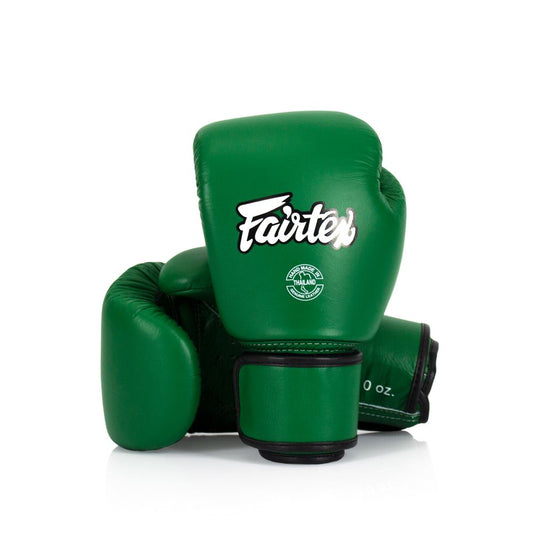 FAIRTEX GLOVES BGV16 LEATHER HOOK-AND-LOOP BOXING