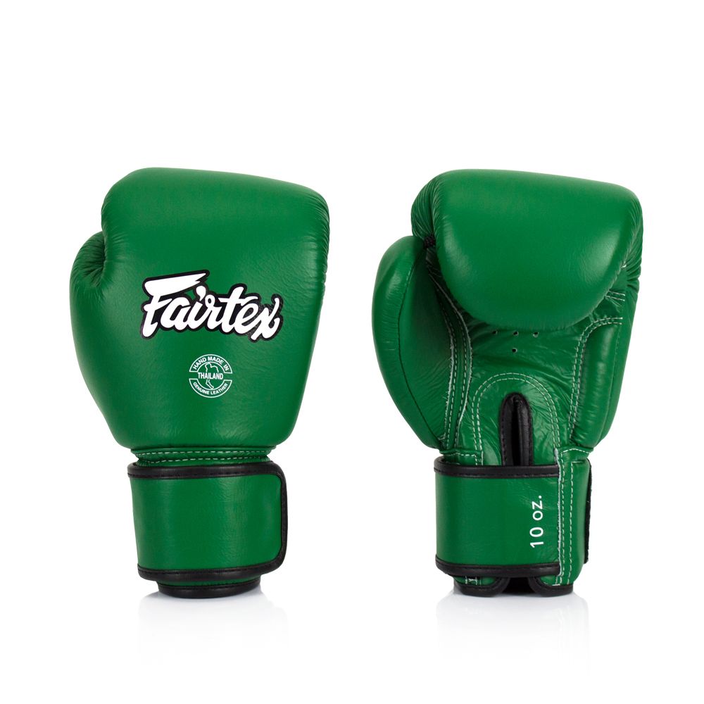 FAIRTEX GLOVES BGV16 LEATHER HOOK-AND-LOOP BOXING