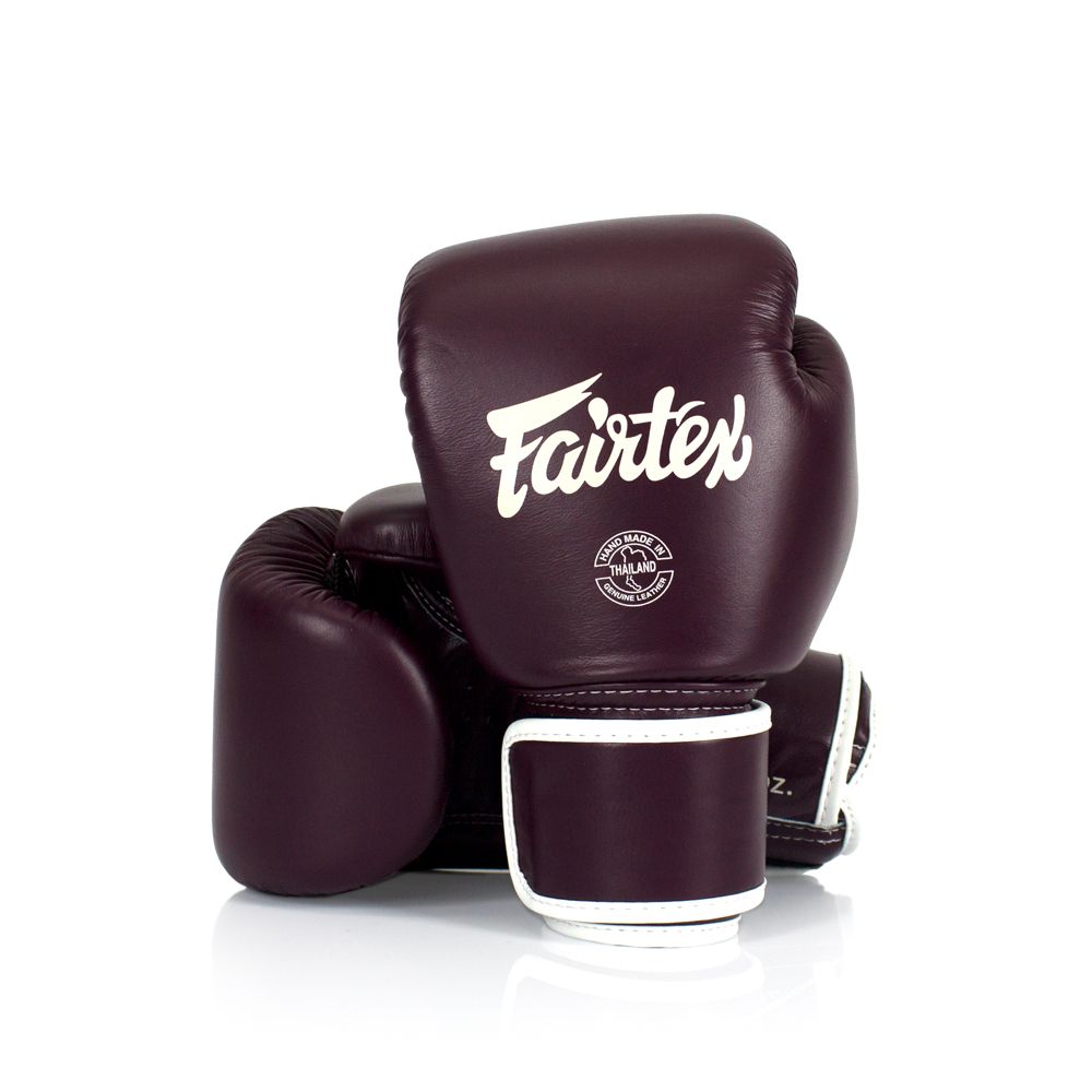 FAIRTEX GLOVES BGV16 LEATHER HOOK-AND-LOOP BOXING