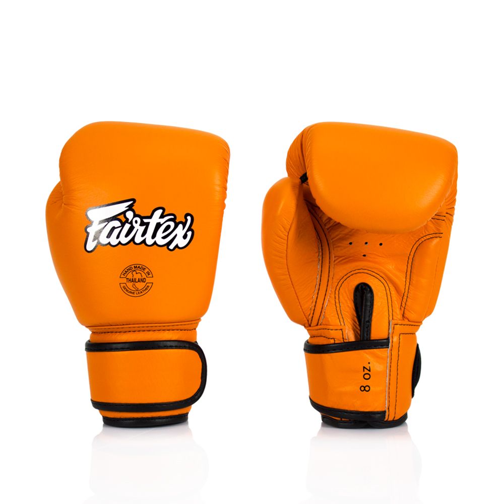 FAIRTEX GLOVES BGV16 LEATHER HOOK-AND-LOOP BOXING