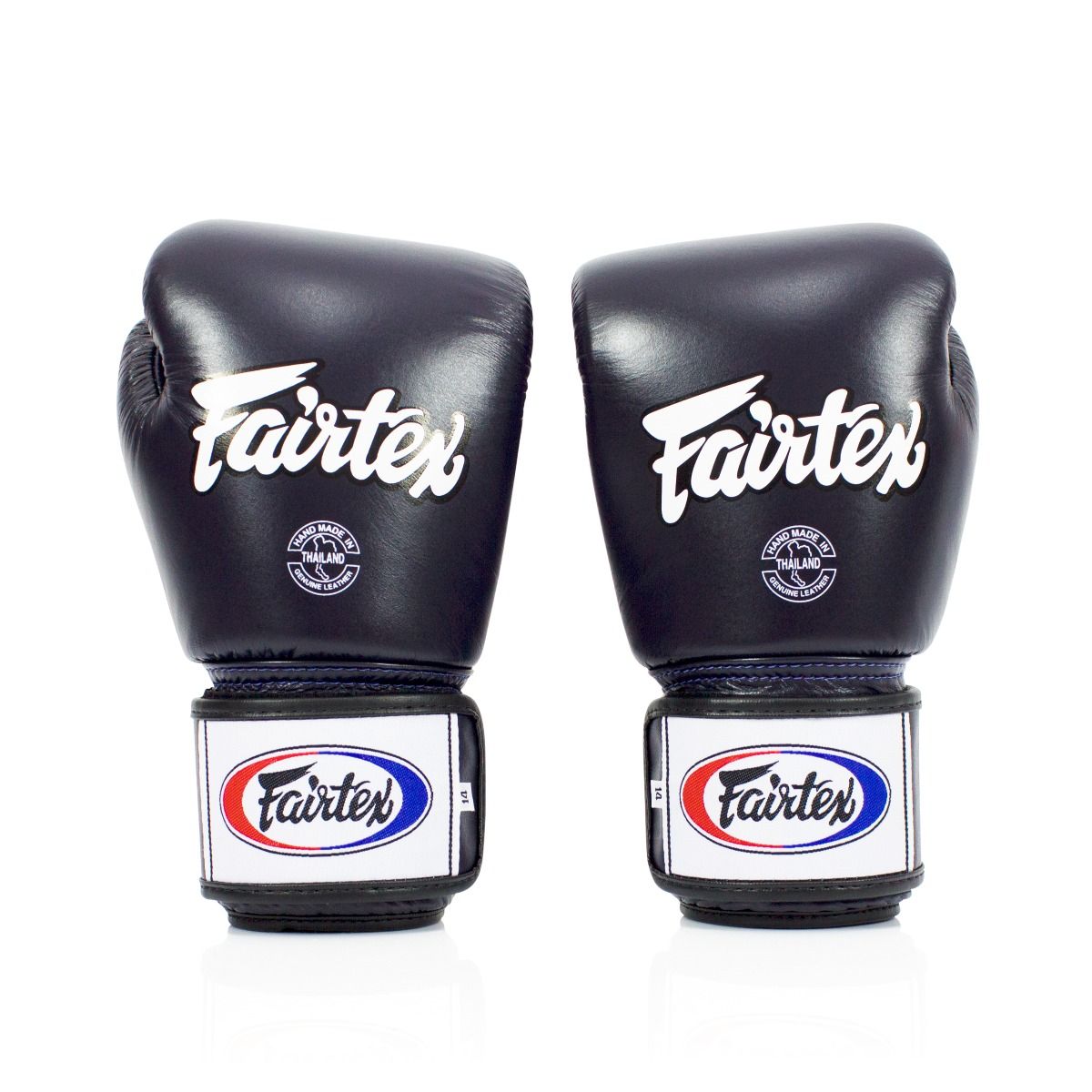 FAIRTEX GLOVES BGV1 LEATHER HOOK-AND-LOOP TIGHT-FIT UNIVERSAL BREATHABLE SOLID COLOR