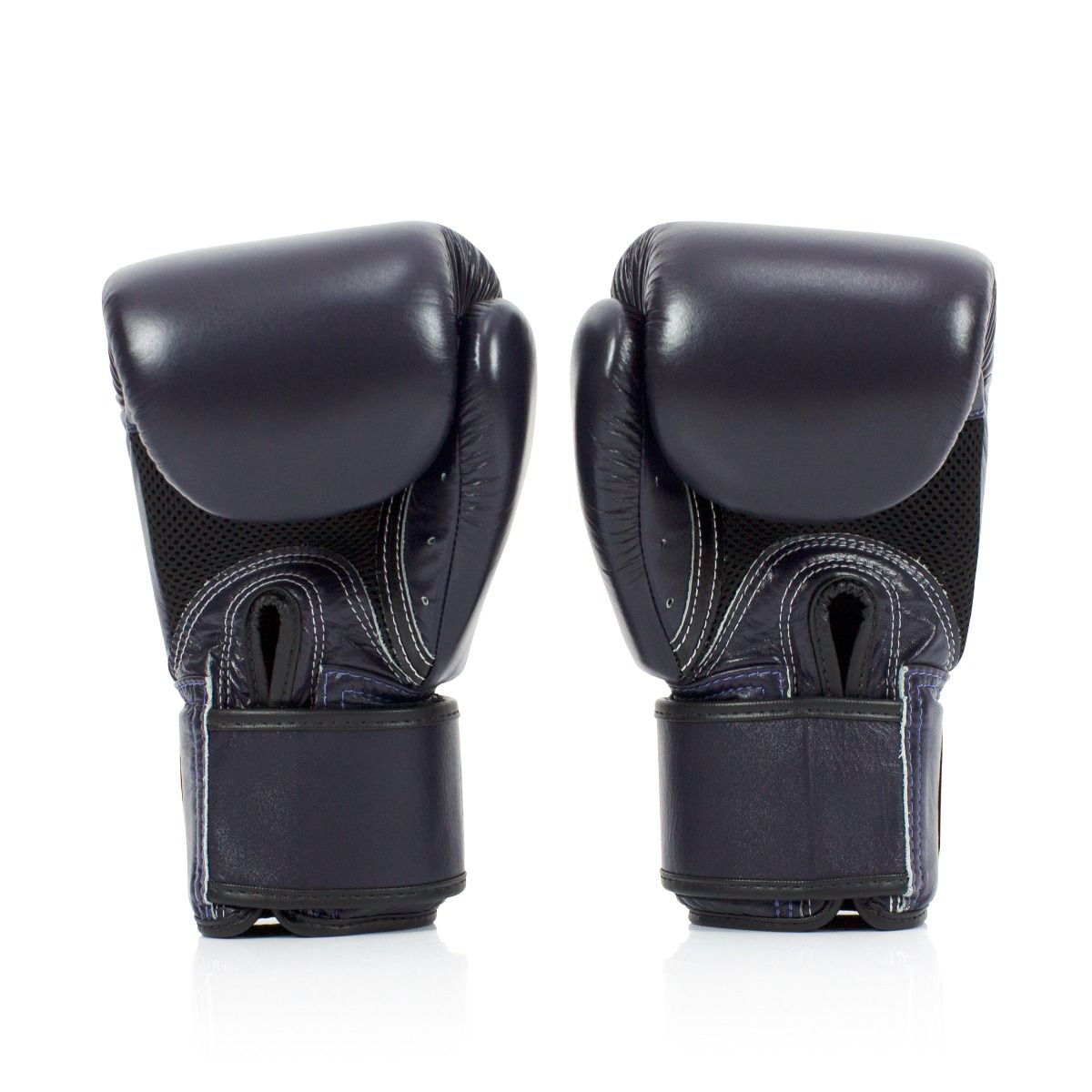 FAIRTEX GLOVES BGV1 LEATHER HOOK-AND-LOOP TIGHT-FIT UNIVERSAL BREATHABLE SOLID COLOR
