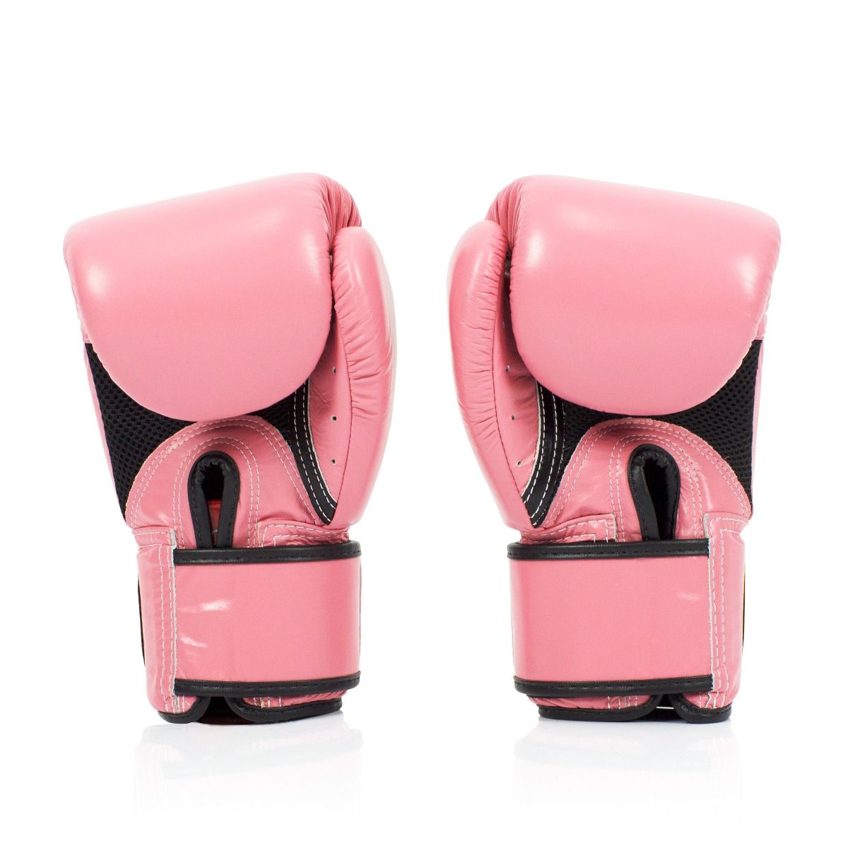 FAIRTEX GLOVES BGV1 LEATHER HOOK-AND-LOOP TIGHT-FIT UNIVERSAL BREATHABLE SOLID COLOR