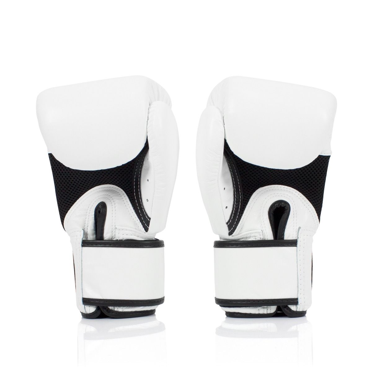 FAIRTEX GLOVES BGV1 LEATHER HOOK-AND-LOOP TIGHT-FIT UNIVERSAL BREATHABLE SOLID COLOR