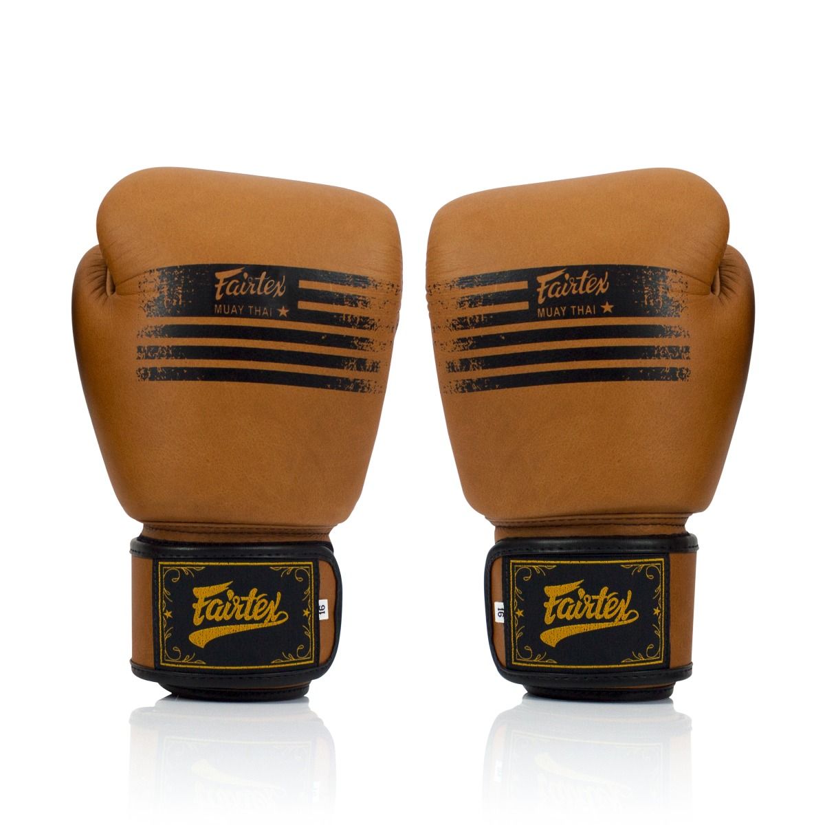 FAIRTEX GLOVES BGV21 LEATHER HOOK-AND-LOOP GENUINE BOXING "LEGACY"
