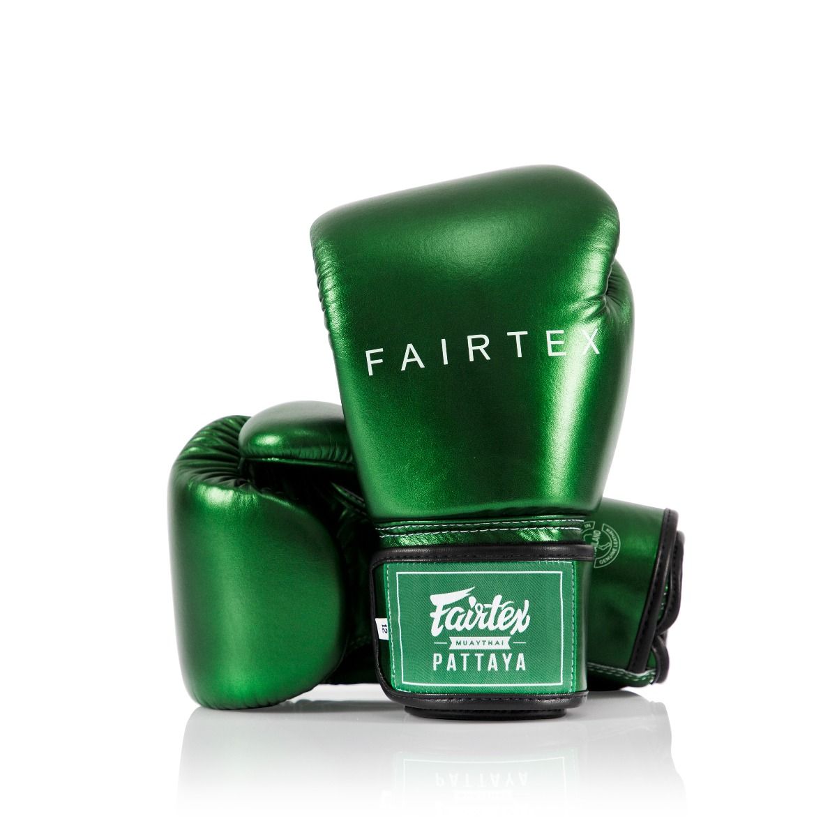 FAIRTEX GLOVES BGV22 MICROFIBER HOOK-AND-LOOP METALLIC