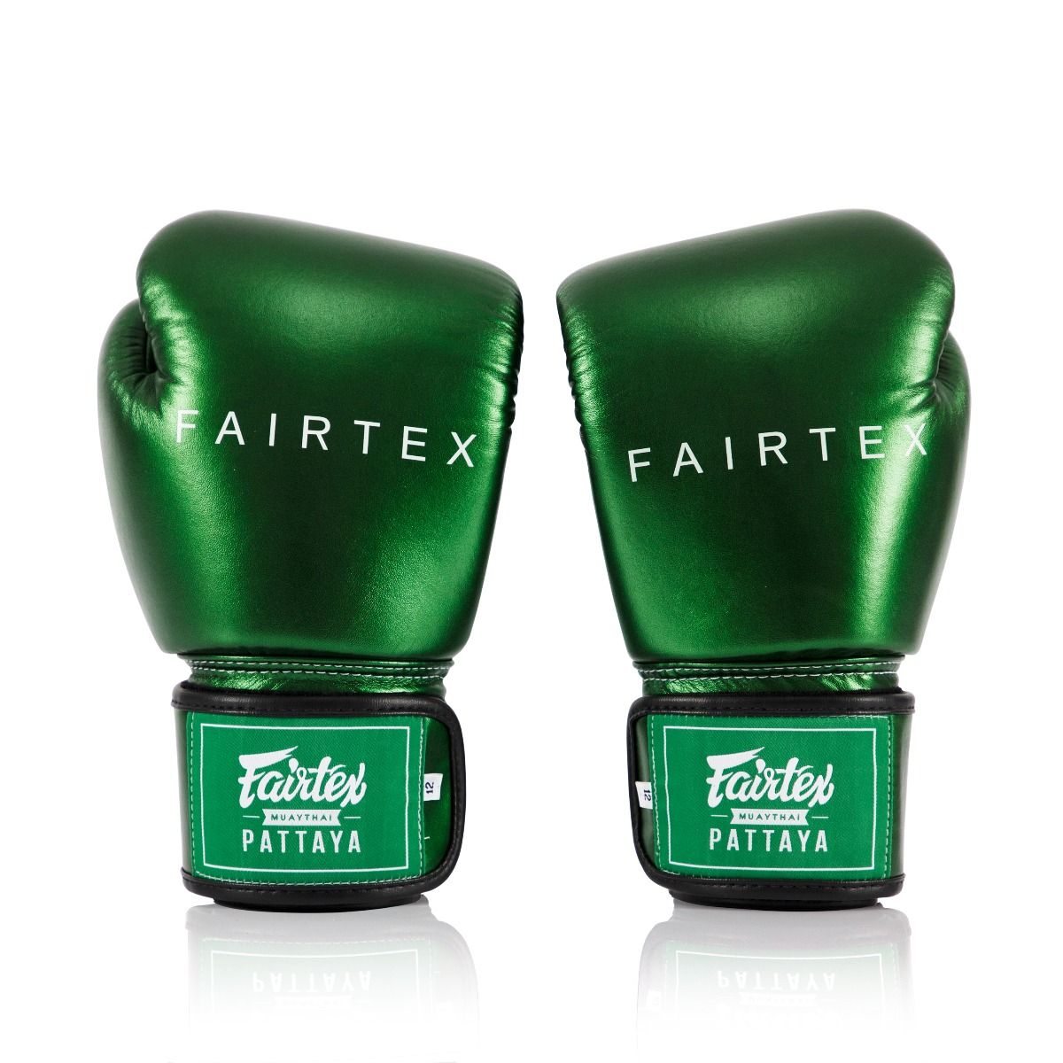 FAIRTEX GLOVES BGV22 MICROFIBER HOOK-AND-LOOP METALLIC