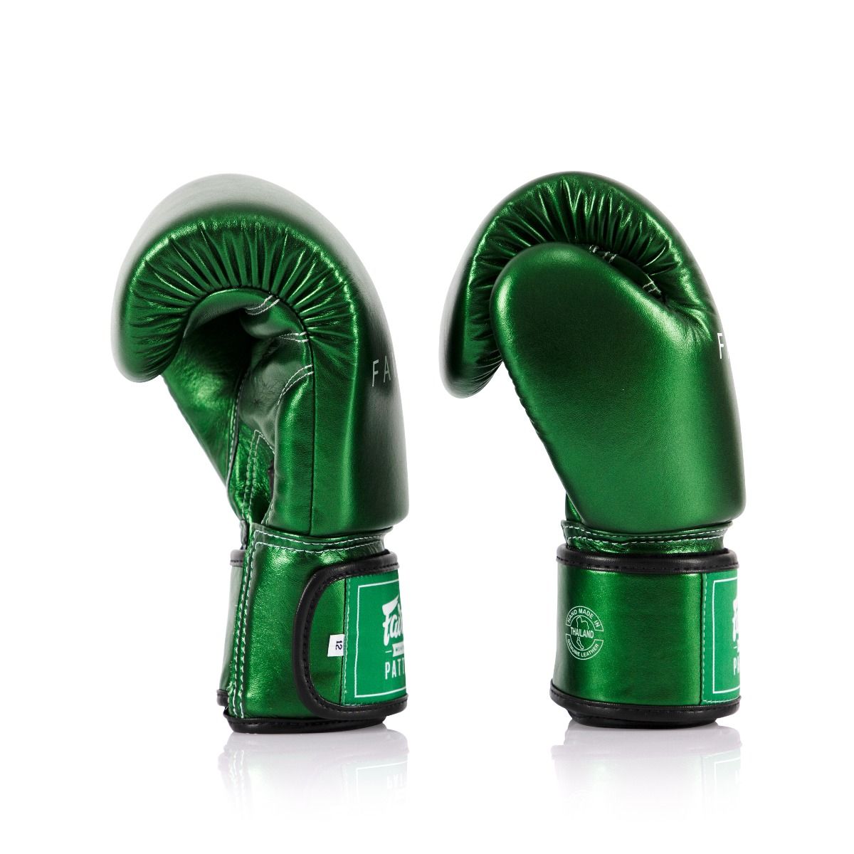 FAIRTEX GLOVES BGV22 MICROFIBER HOOK-AND-LOOP METALLIC