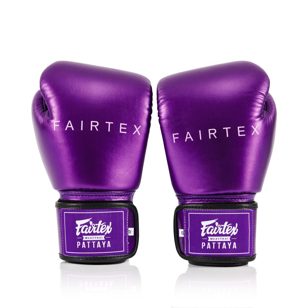 FAIRTEX GLOVES BGV22 MICROFIBER HOOK-AND-LOOP METALLIC