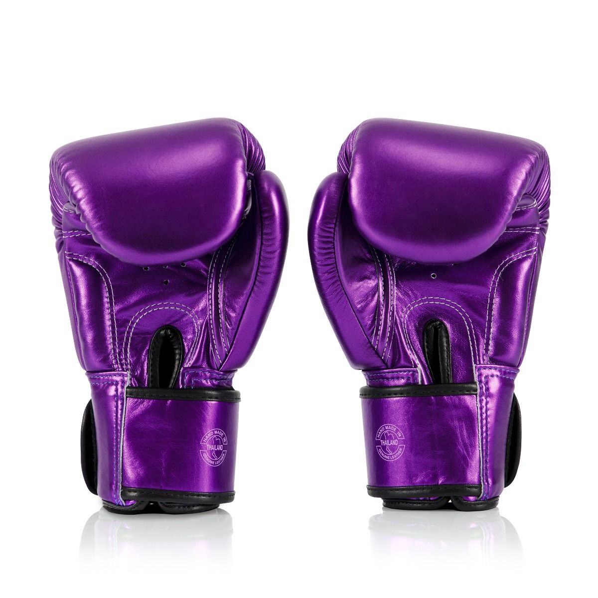 FAIRTEX GLOVES BGV22 MICROFIBER HOOK-AND-LOOP METALLIC