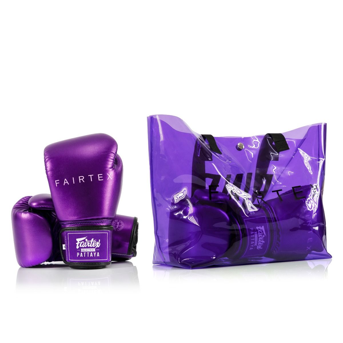 FAIRTEX GLOVES BGV22 MICROFIBER HOOK-AND-LOOP METALLIC