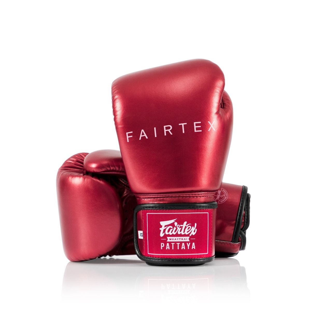FAIRTEX GLOVES BGV22 MICROFIBER HOOK-AND-LOOP METALLIC