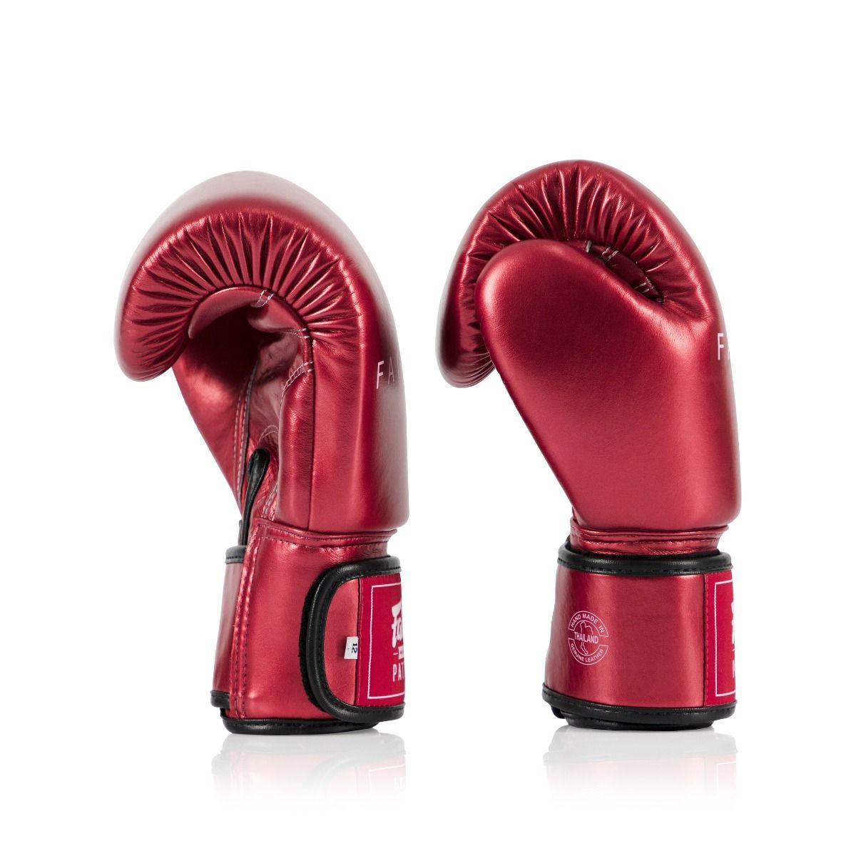 FAIRTEX GLOVES BGV22 MICROFIBER HOOK-AND-LOOP METALLIC