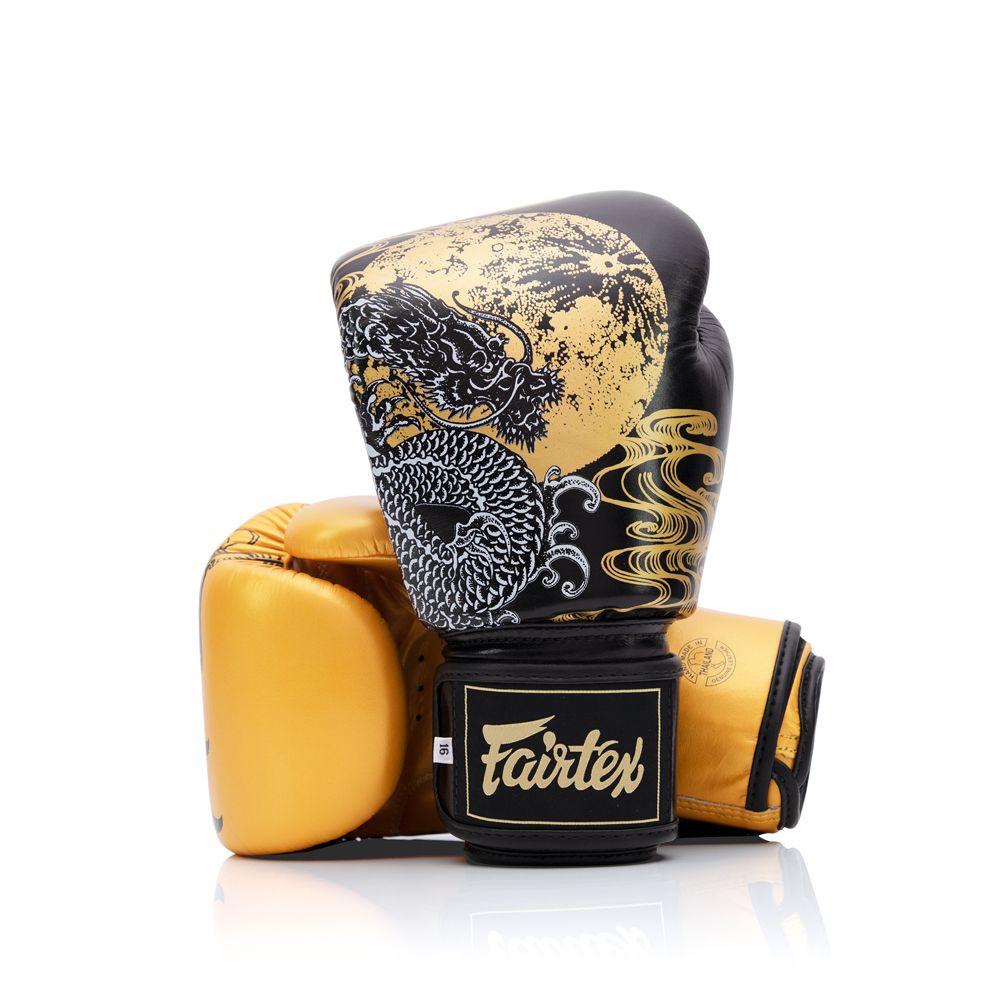 FAIRTEX GLOVES BGV26 LEATHER HOOK-AND-LOOP HARMONY SIX BOXING